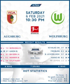 Wolfsburg vs  Augsubrg  06/02/21